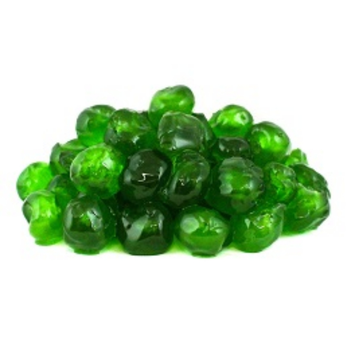 Picture of 5KG GREEN GLACE CHERRIES WHOLE