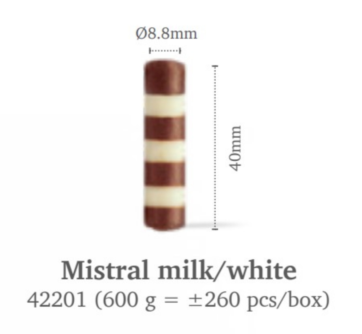 Picture of IRCA #42201 600gm MISTRAL MILK/WHITE