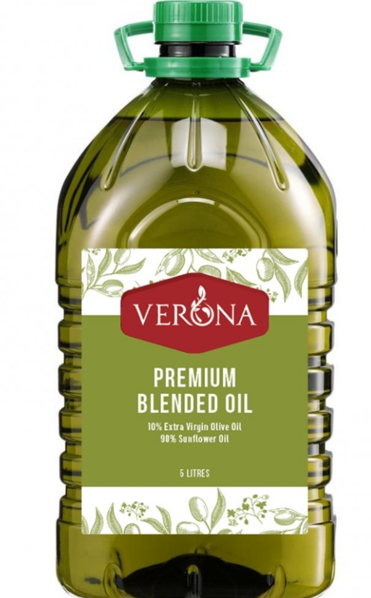 Picture of 5LT VERONA PREMIUM BLEND OIL (10% EX.VIR. OLIVE OIL) *SPECIALS*