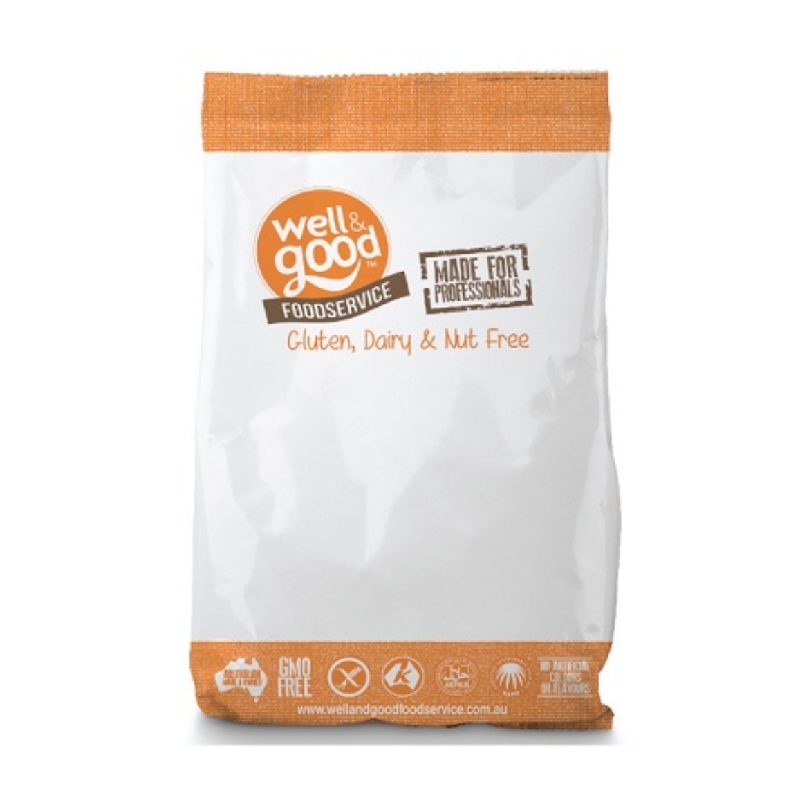 Picture of 10KG WELL & GOOD GLUTEN FREE WHITE MUD CAKE MIX (H) (K) (s/ord)