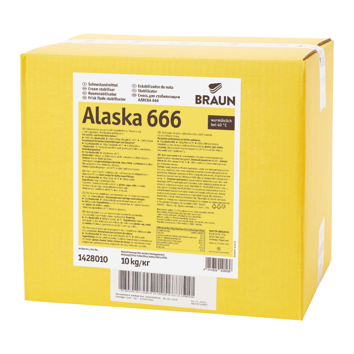 Picture of 10KG ALASKA EXPRESS 666 (H)