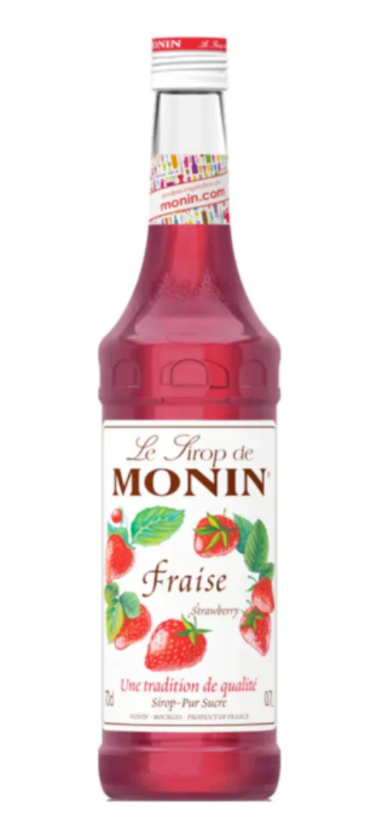 Picture of 700ML MONIN SYRUP STRAWBERRY (s/ord)