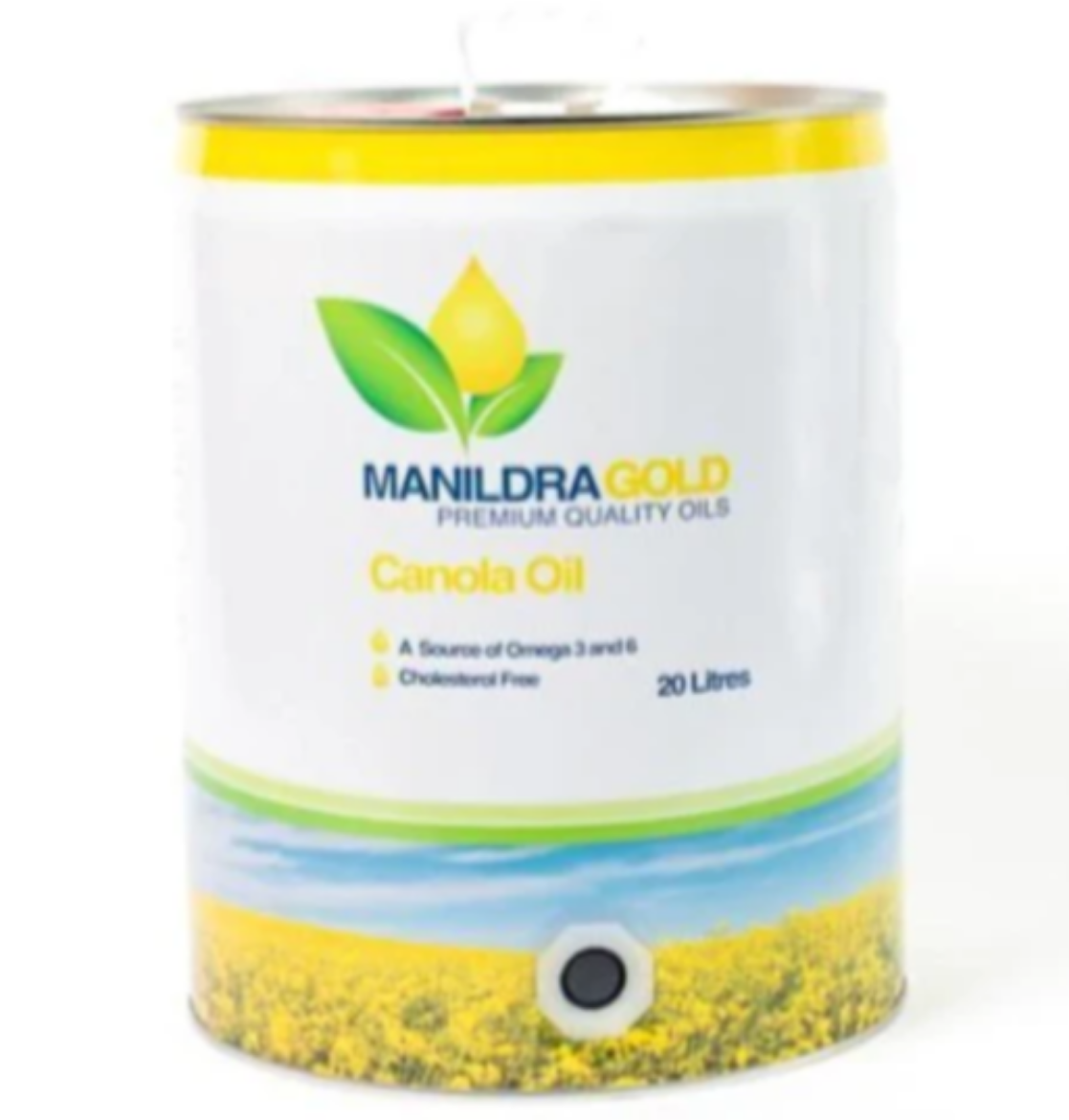 Picture of 20LT MANILDRA GOLD CANOLA OIL WITH BUNG