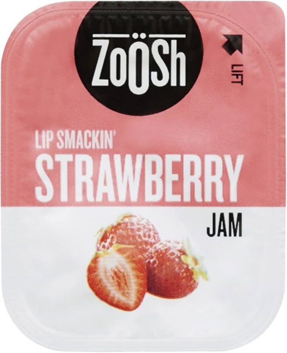 Picture of 6 x 50s ZOOSH STRAWBERRY JAM PORTIONS